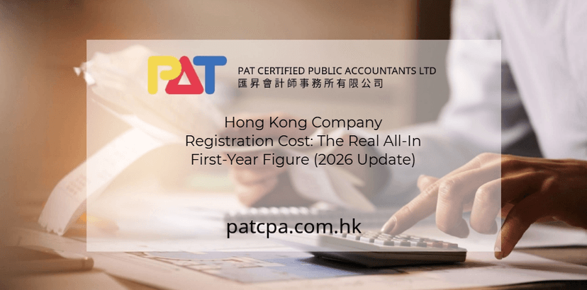 Hong Kong Company Registration Cost: The Real All-In First-Year Figure (2026 Update)